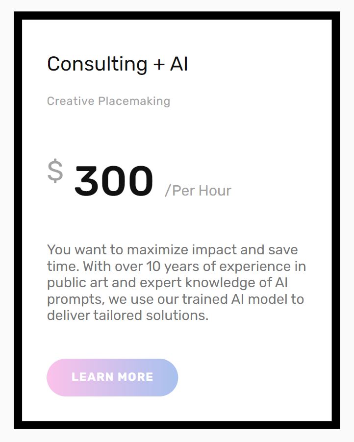 Consulting + AI