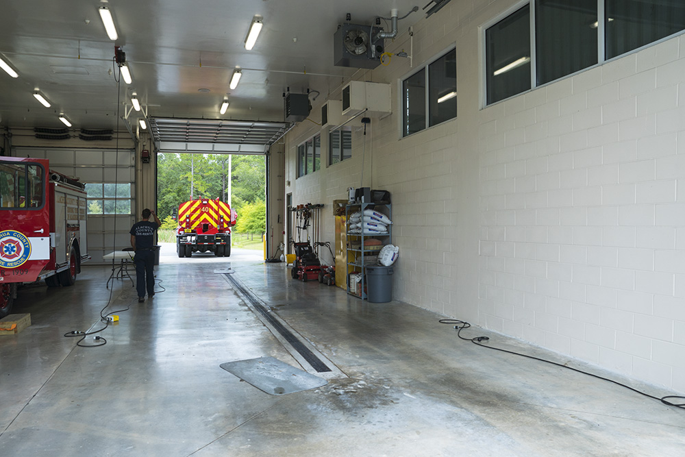 Fire Rescue Themed Mural for Fire Station 40