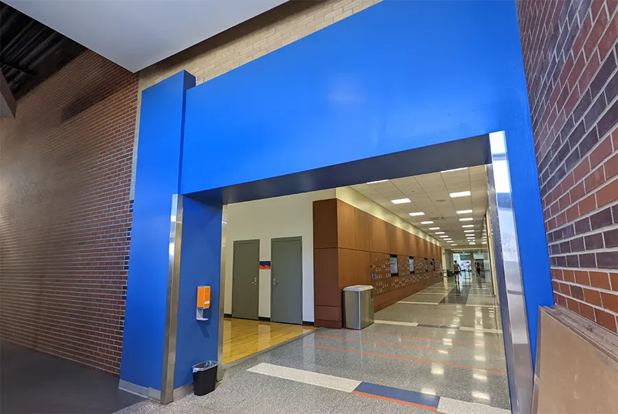 UF Rec Center Weight Room Expansion image of the area