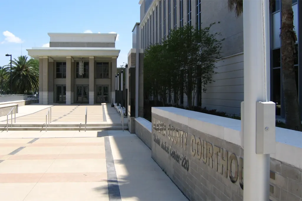 Court Services Stained-Glass